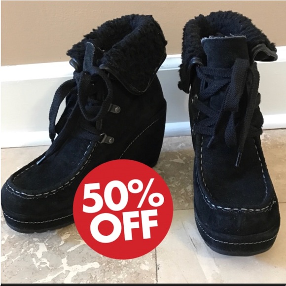 rocket dog wedge boots